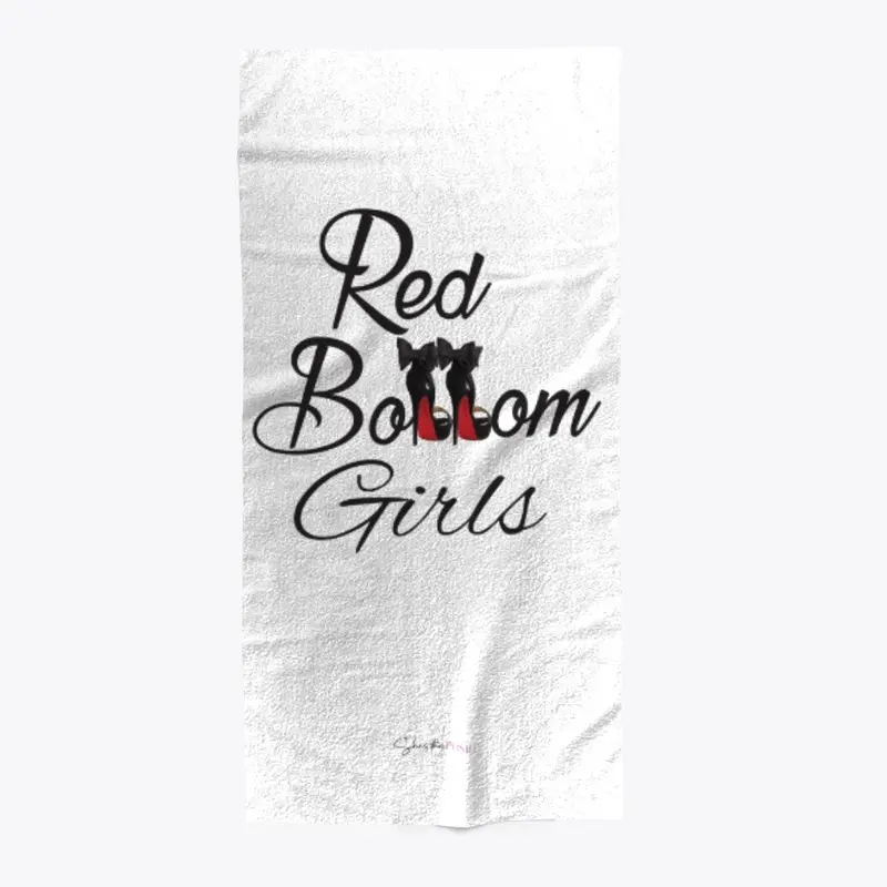 She's the posh Logo Red bottom girls